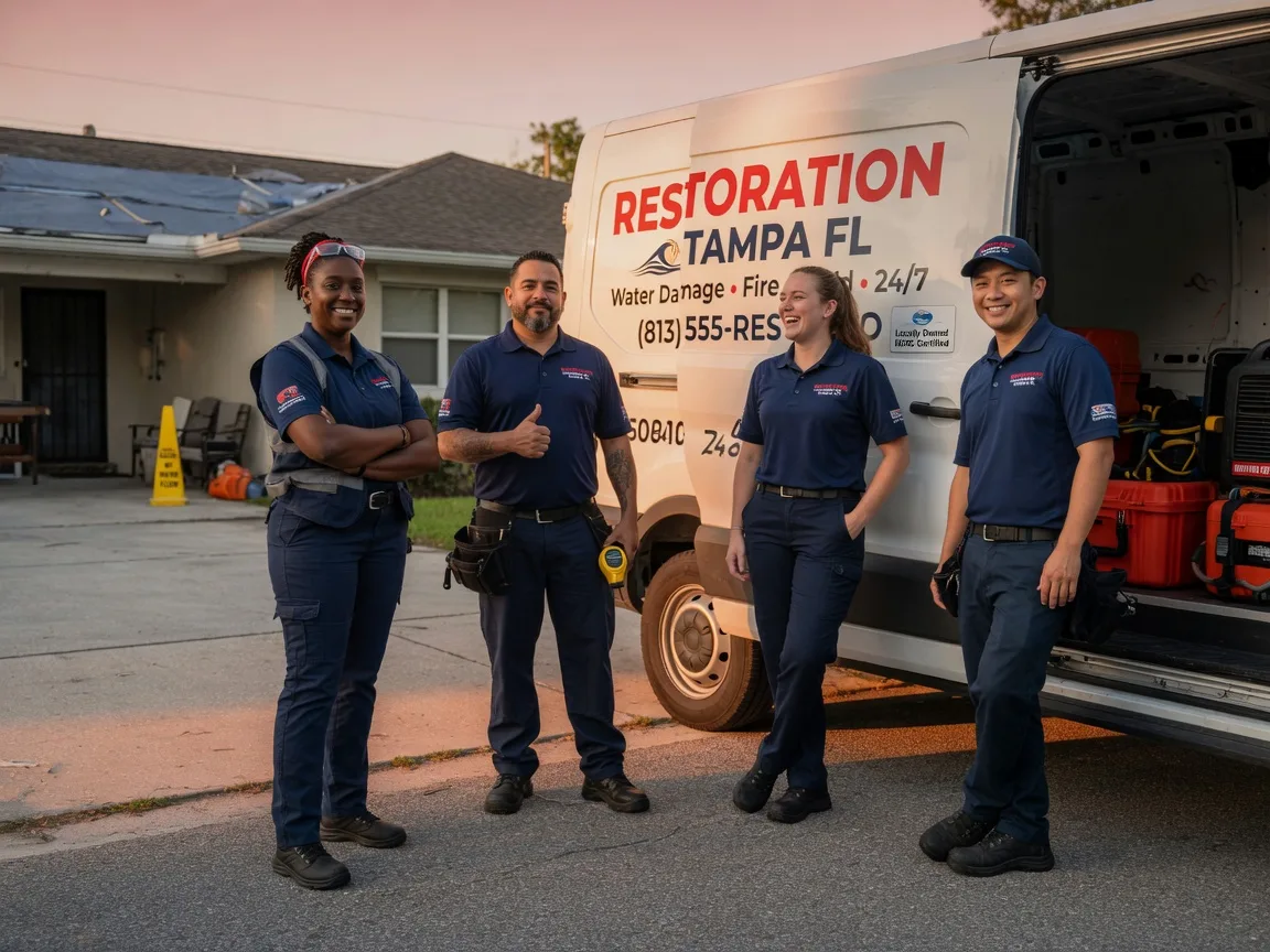 Water Damage Restoration company in Lutz, FL